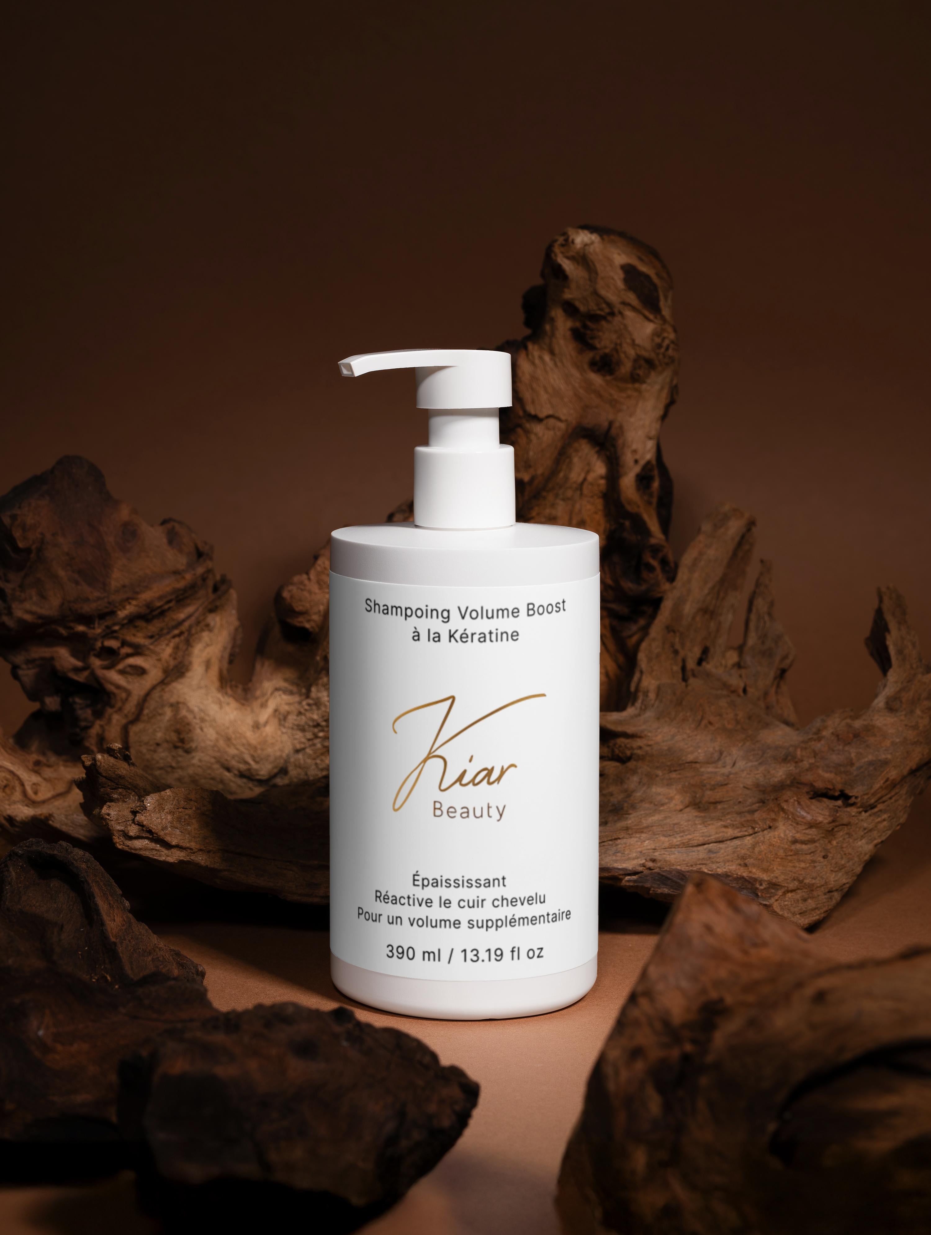 Shampoing Kératine & Caféine – Volume & Pureté - KIAR Beauty