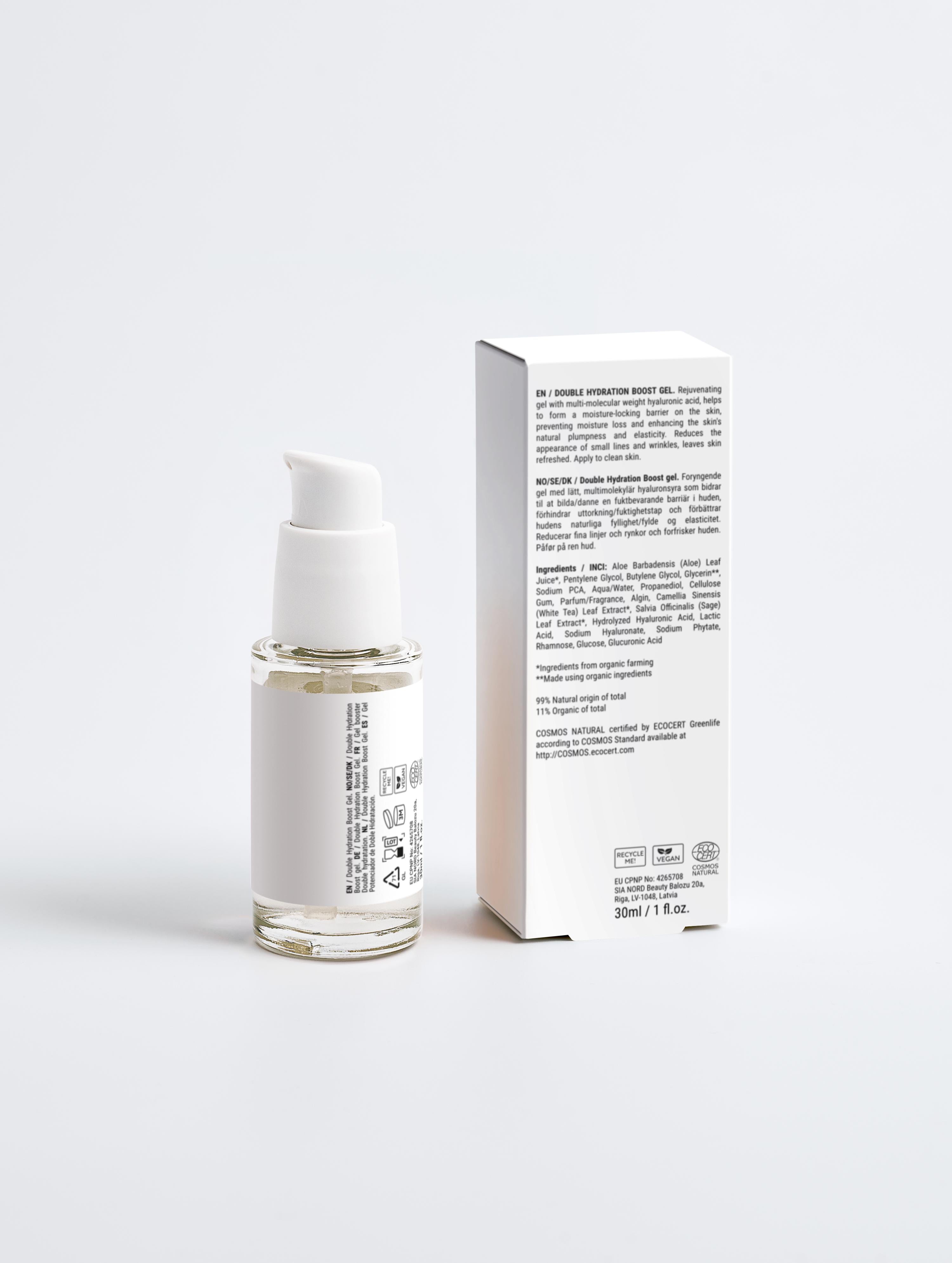 Duo Hydratation Visage – Gel & Sérum à l’Acide Hyaluronique - KIAR Beauty