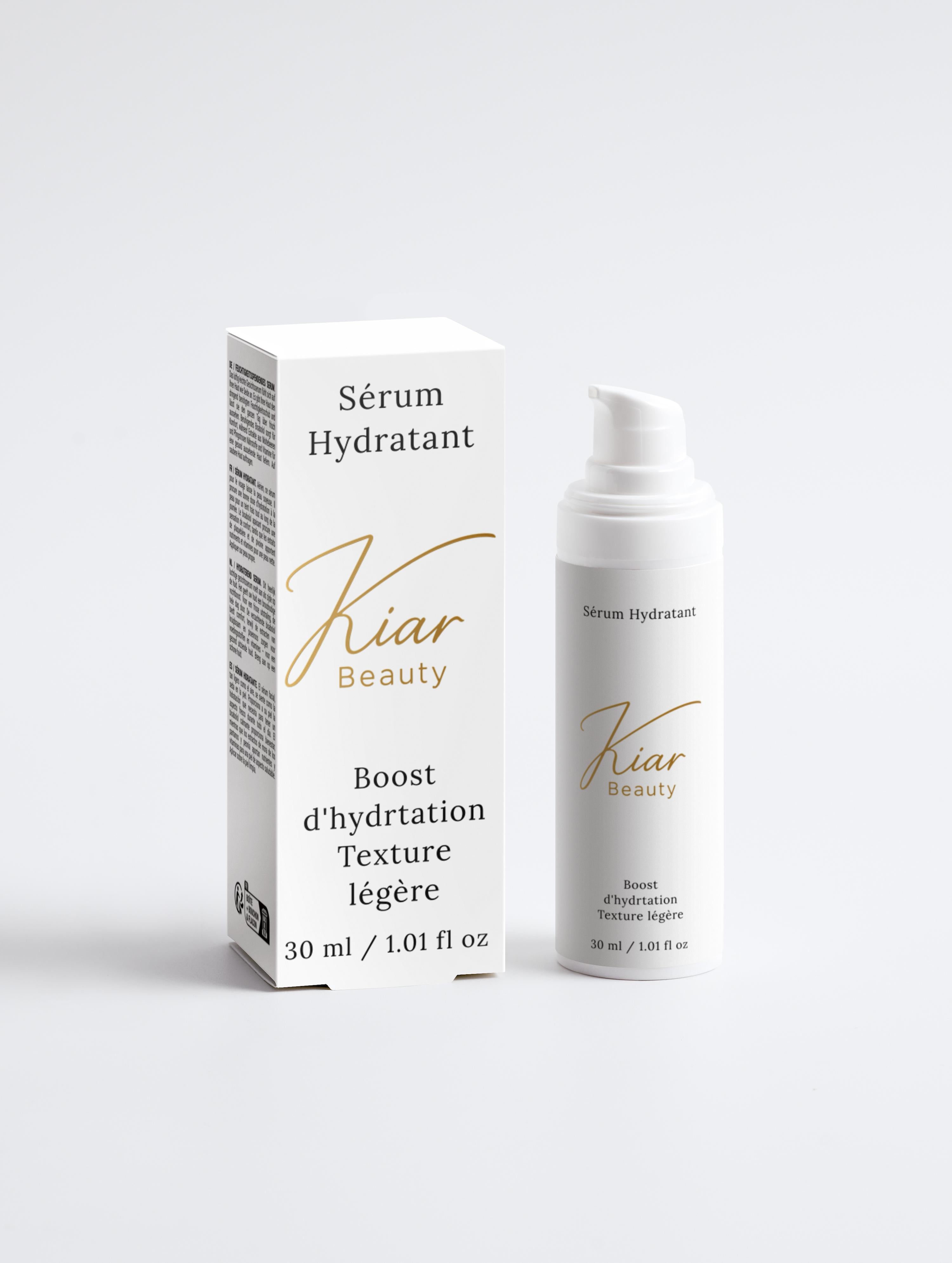 Duo Hydratation Visage – Gel & Sérum à l’Acide Hyaluronique - KIAR Beauty