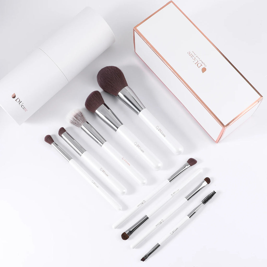 DUcare - Set de 9 Pinceaux de Maquillage Professionnels