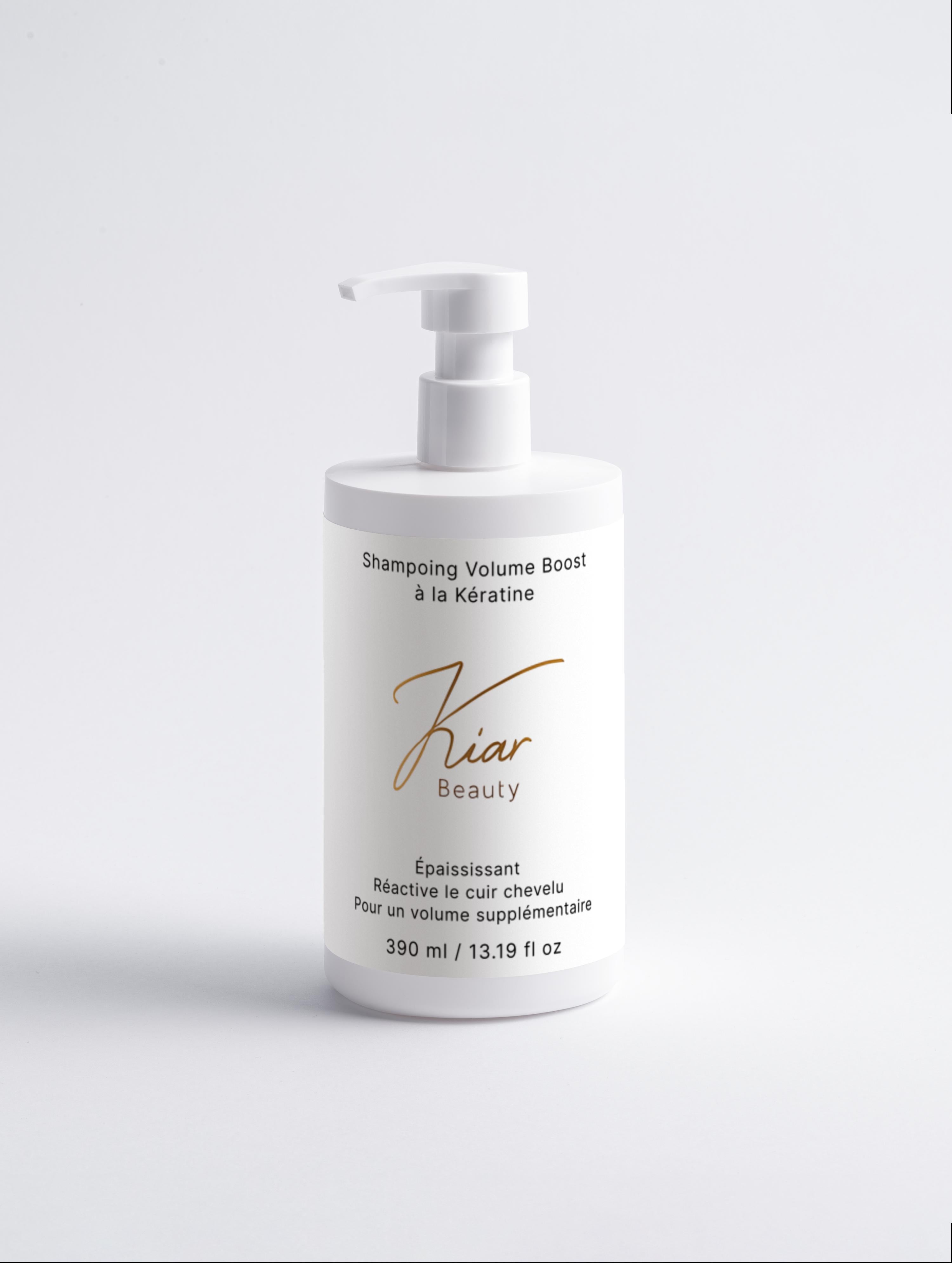 Shampoing Kératine & Caféine – Volume & Pureté - KIAR Beauty