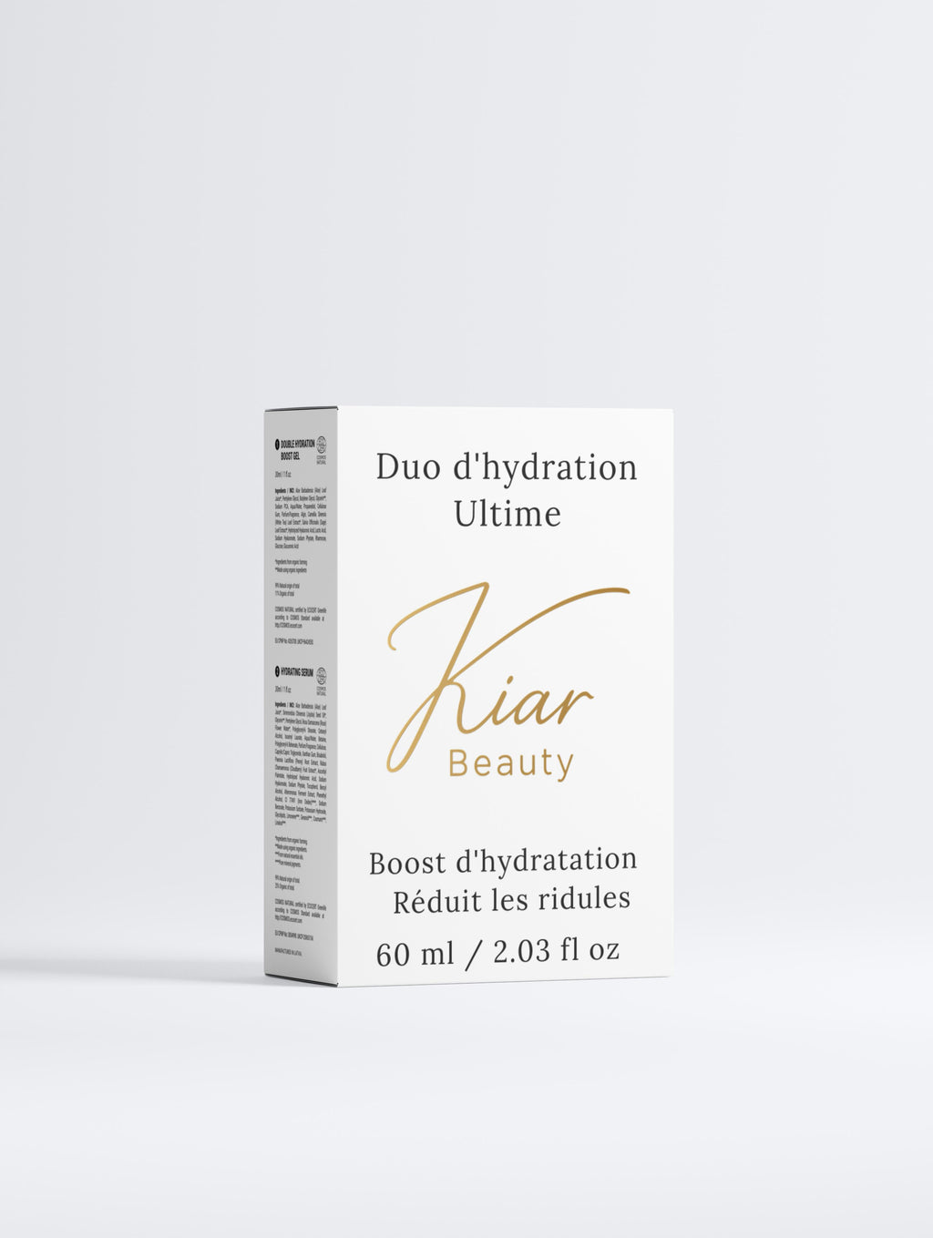 Duo Hydratation Visage – Gel & Sérum à l’Acide Hyaluronique - KIAR Beauty