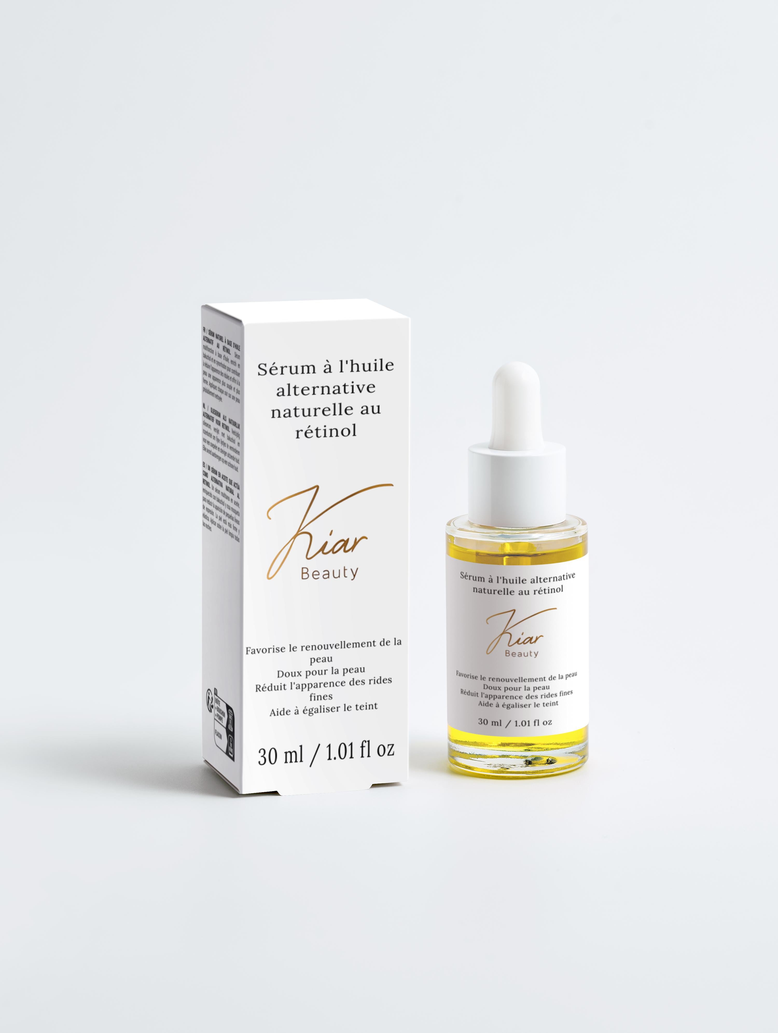 Sérum Huile Anti-Âge au Bakuchiol – Éclat & Fermeté - KIAR Beauty